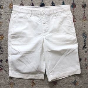 Uniqlo White Chino Shorts